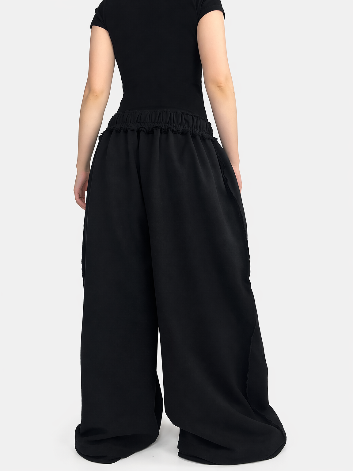 Baggy Dresowe Czarne