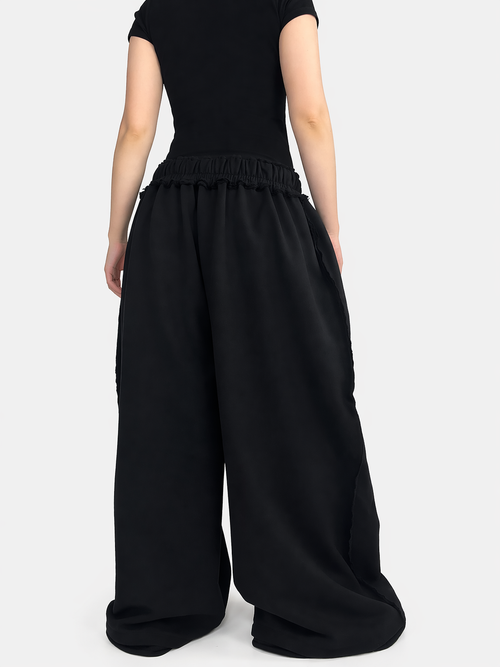 Baggy Dresowe Czarne
